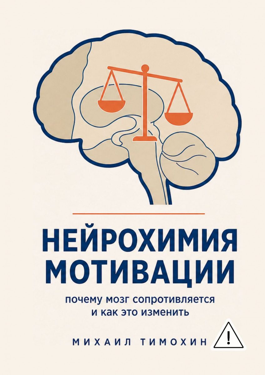 Обложка книги «Нейрохимия мотивации» — Михаил Тимохин